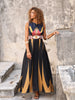 PANTHER DRESS LINEN COVE