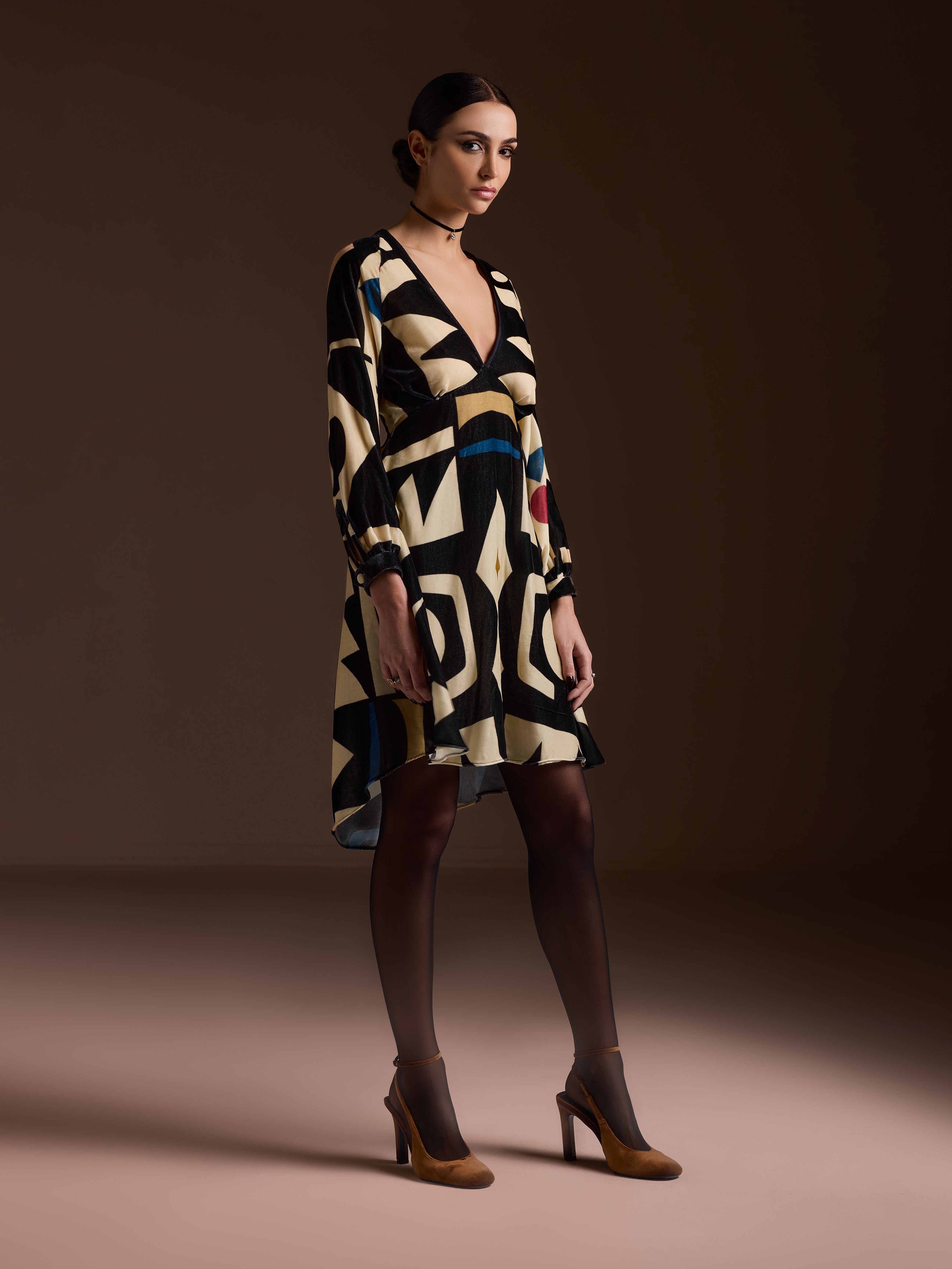 ILLUME DRESS CERVINO