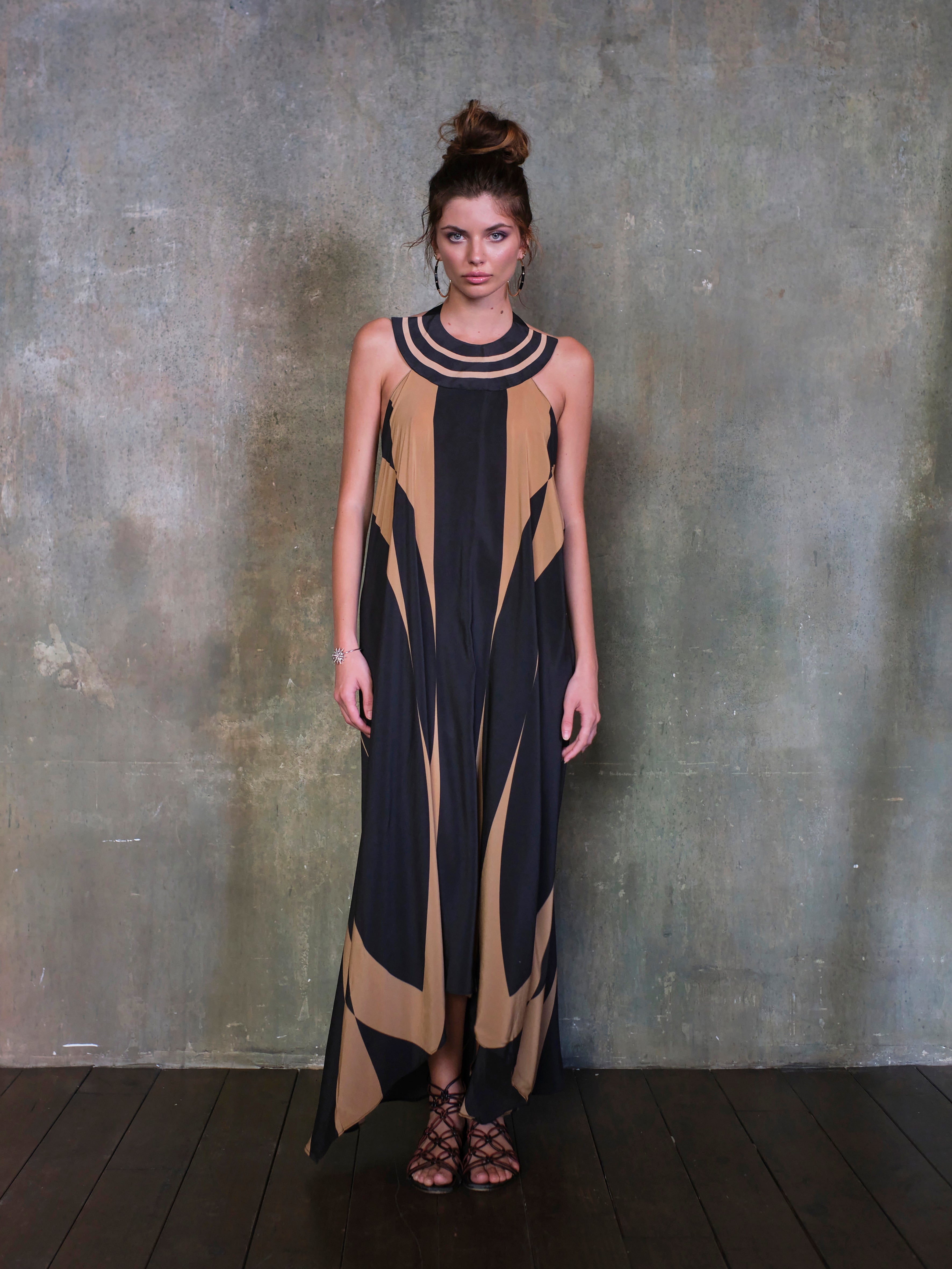 SABA DRESS LICORICE