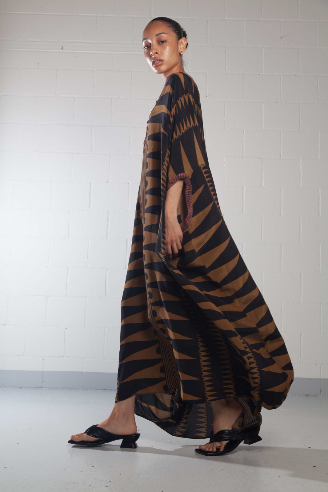 ROLLER KAFTAN TOBACCO