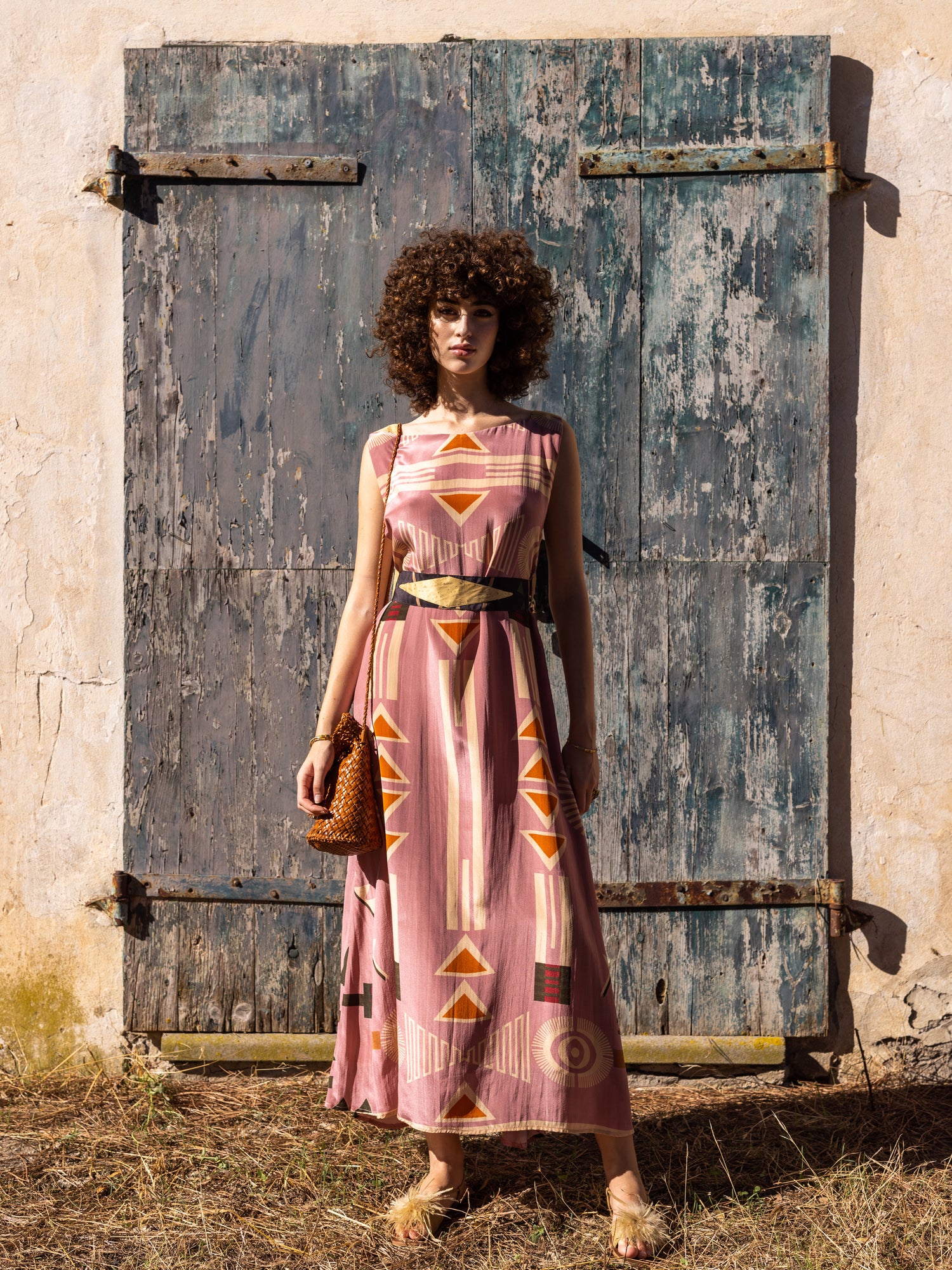 ALBA DRESS ROSE