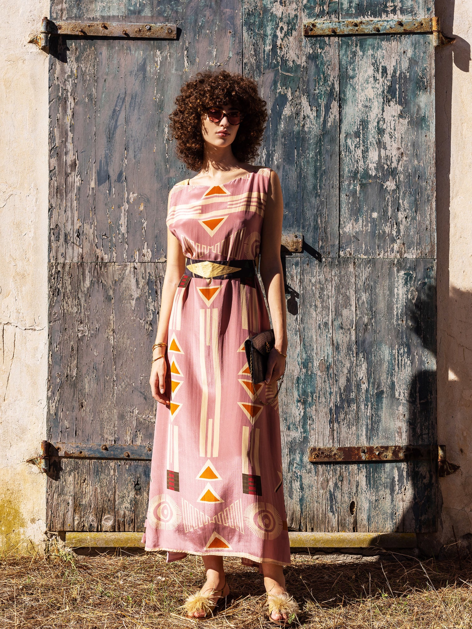 ALBA DRESS ROSE