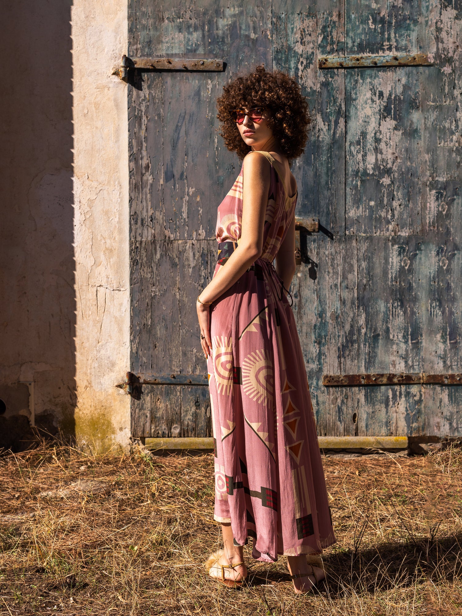 ALBA DRESS ROSE