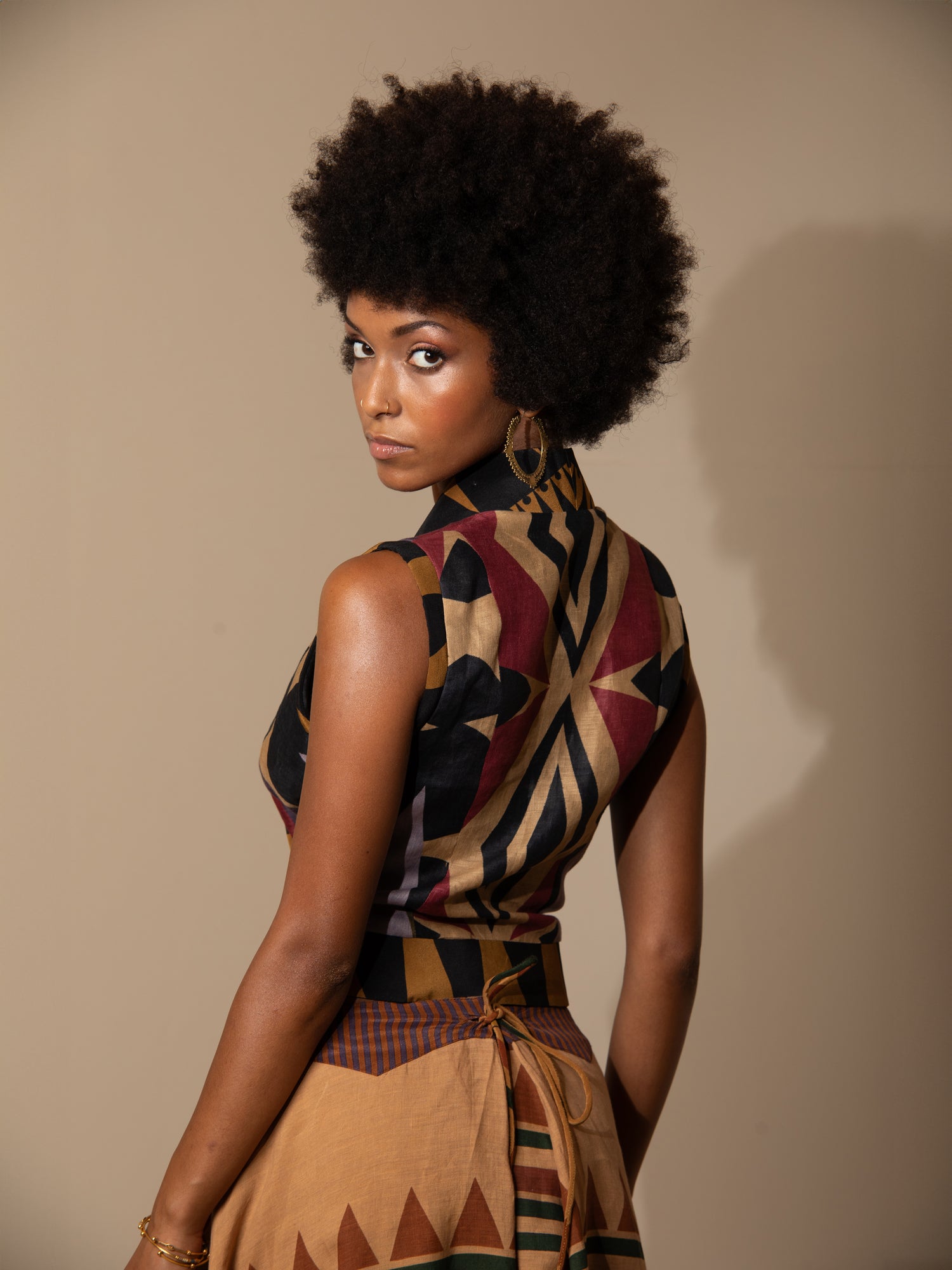 TANGIER TOP NAMIBIA IN LINEN