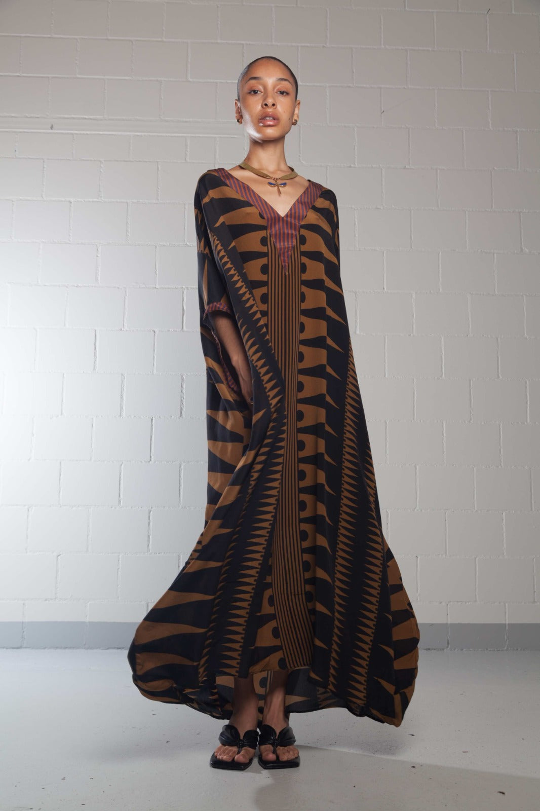 ROLLER KAFTAN TOBACCO