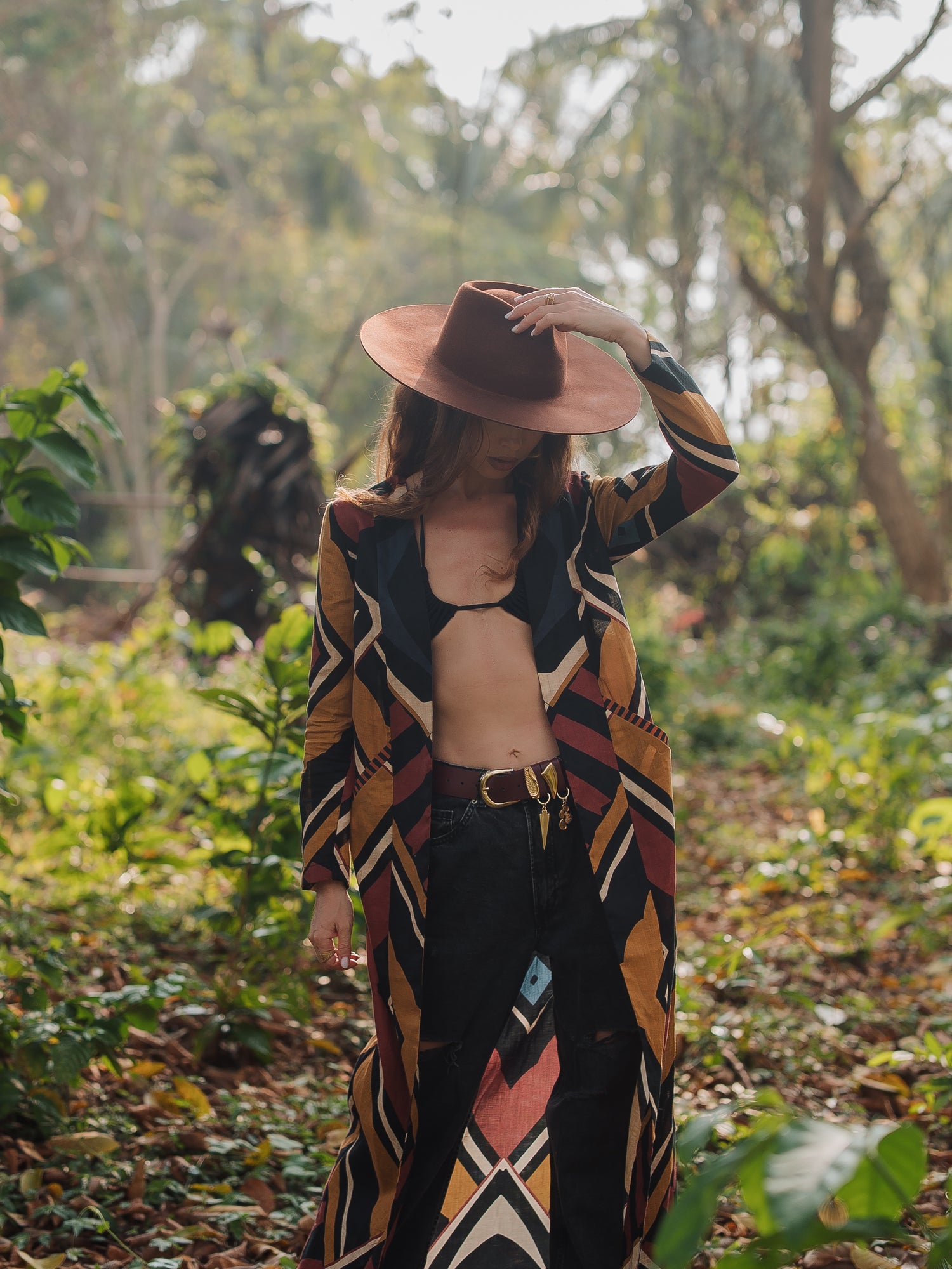 SHIELD COAT HAKUNA IN LINEN