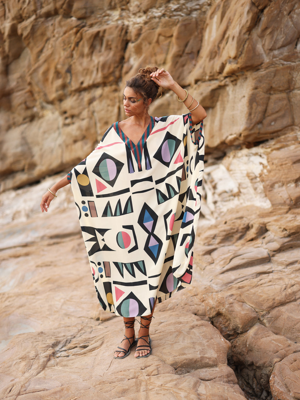 ROLLER KAFTAN DUNE