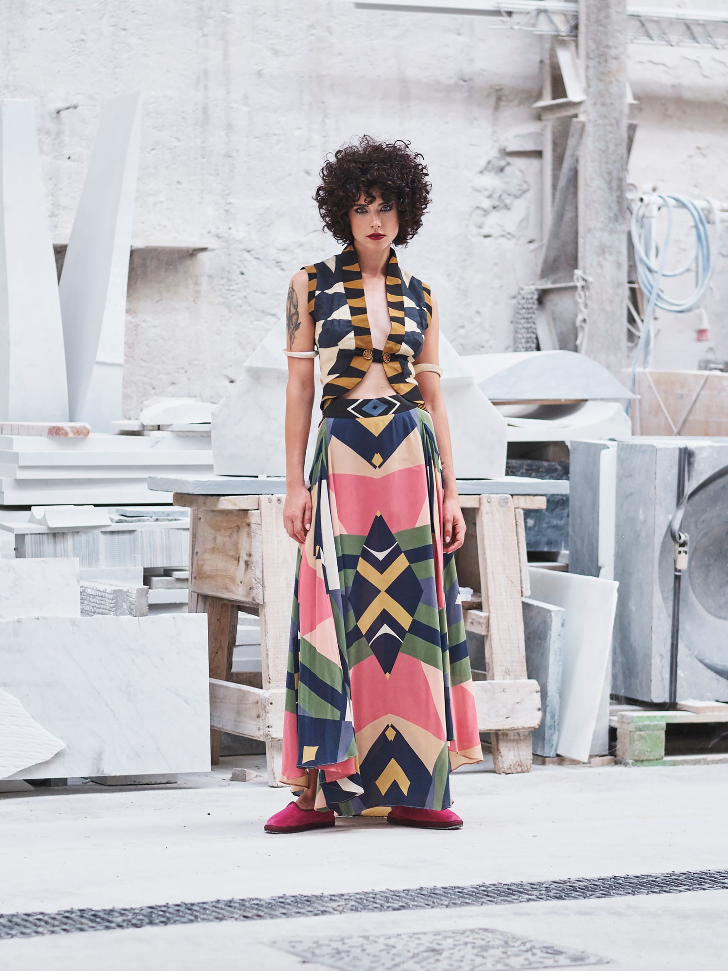 SAFI SKIRT LIBECCIO