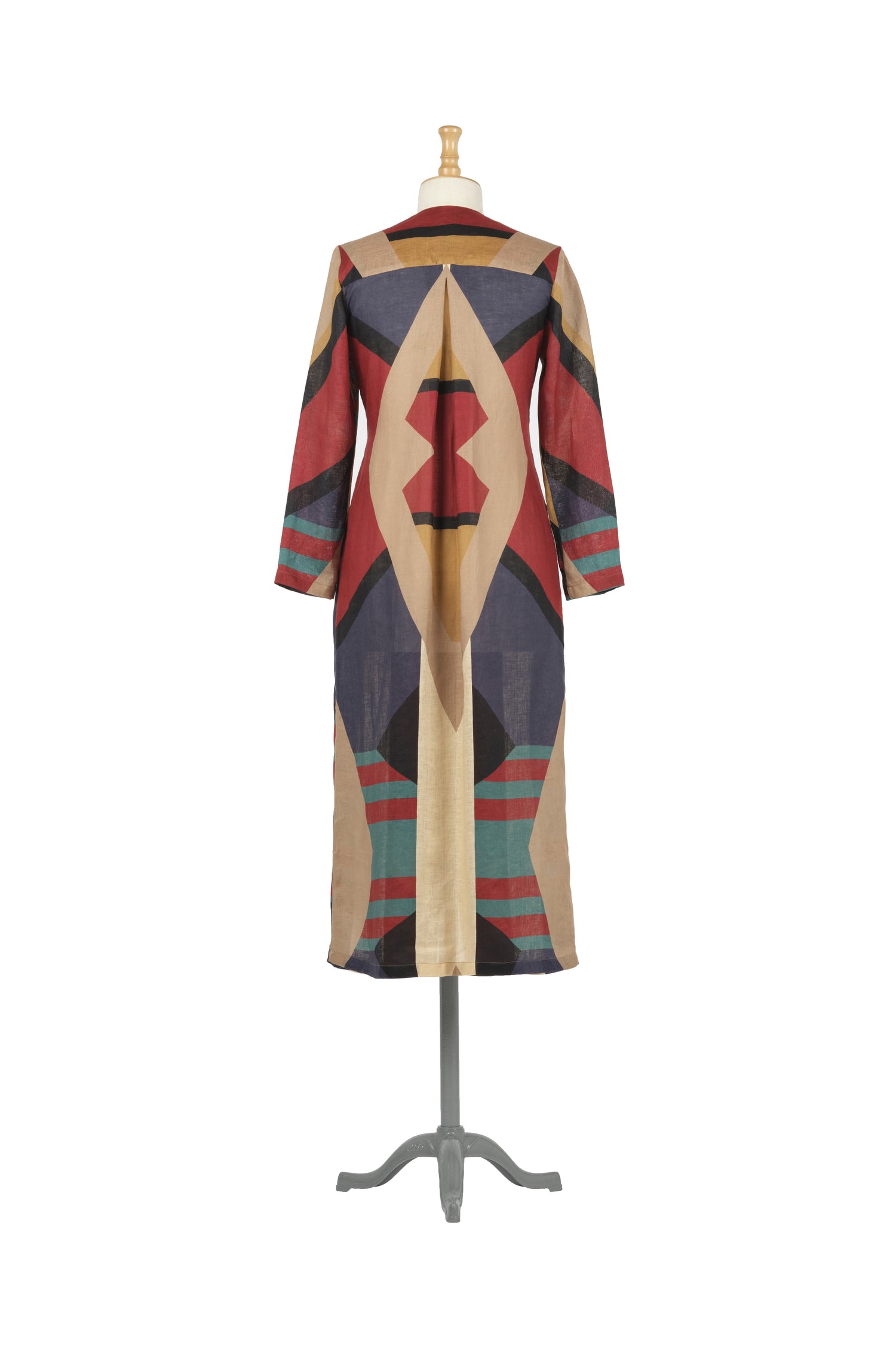 SHIELD COAT LINEN ROUGE