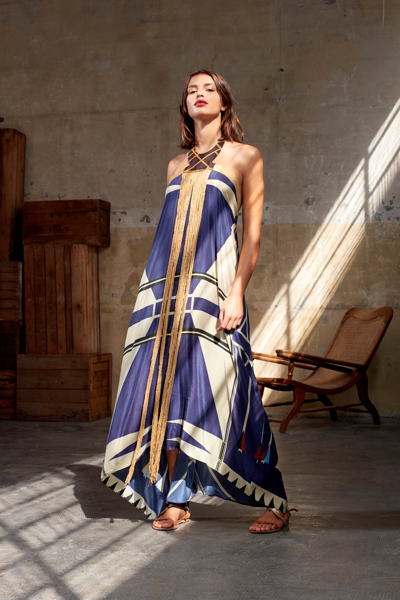 Fringe Saba Blue