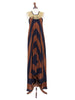 SHAGGY COCONUT BROWN AND NIGHT BLUE
